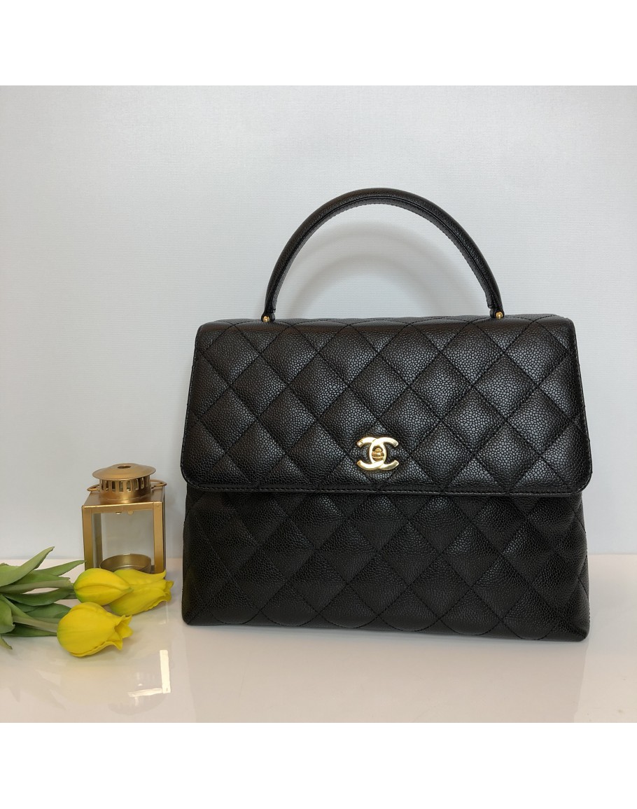 Classic top shop handle handbag